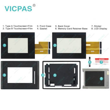 2711-T9C15 PanelView 900 Touch Screen Front Overlay