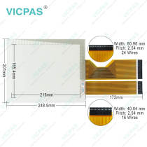 2711-T10G9 PanelView 1000 Touchscreen Glass Protective Film