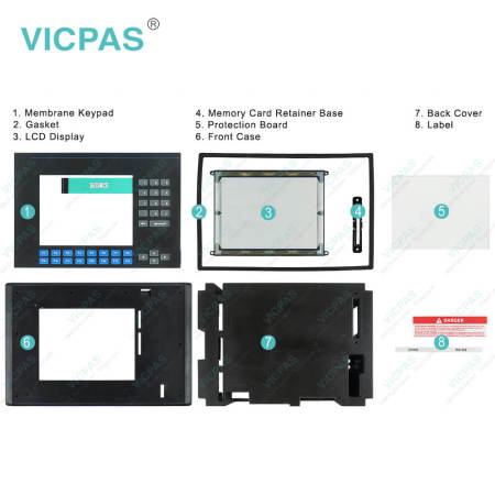 2711-K10C9L1 PanelView 1000 Keypad Membrane Switch Repair