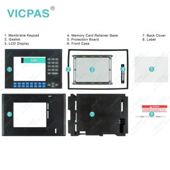 2711-K10G9 PanelView 1000 Keypad Membrane Switch