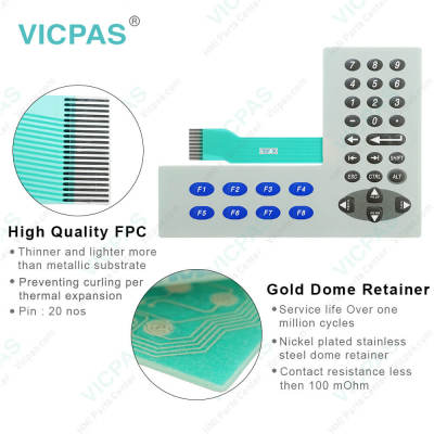 2711P-B4C5D8 Touch Screen Panel Membrane Keypad