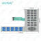 Membrane keyboard for 2711P-K6M5D8 membrane keypad switch