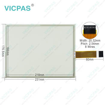 2711P-B10C4B2 Touch Screen Panel Membrane Keypad