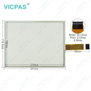 2711P-B10C15D1 Touch Screen Panel Membrane Keypad