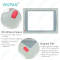 2711P-T12C1D2 Touch Glass Protective Film LCD Screen Plastic Cover