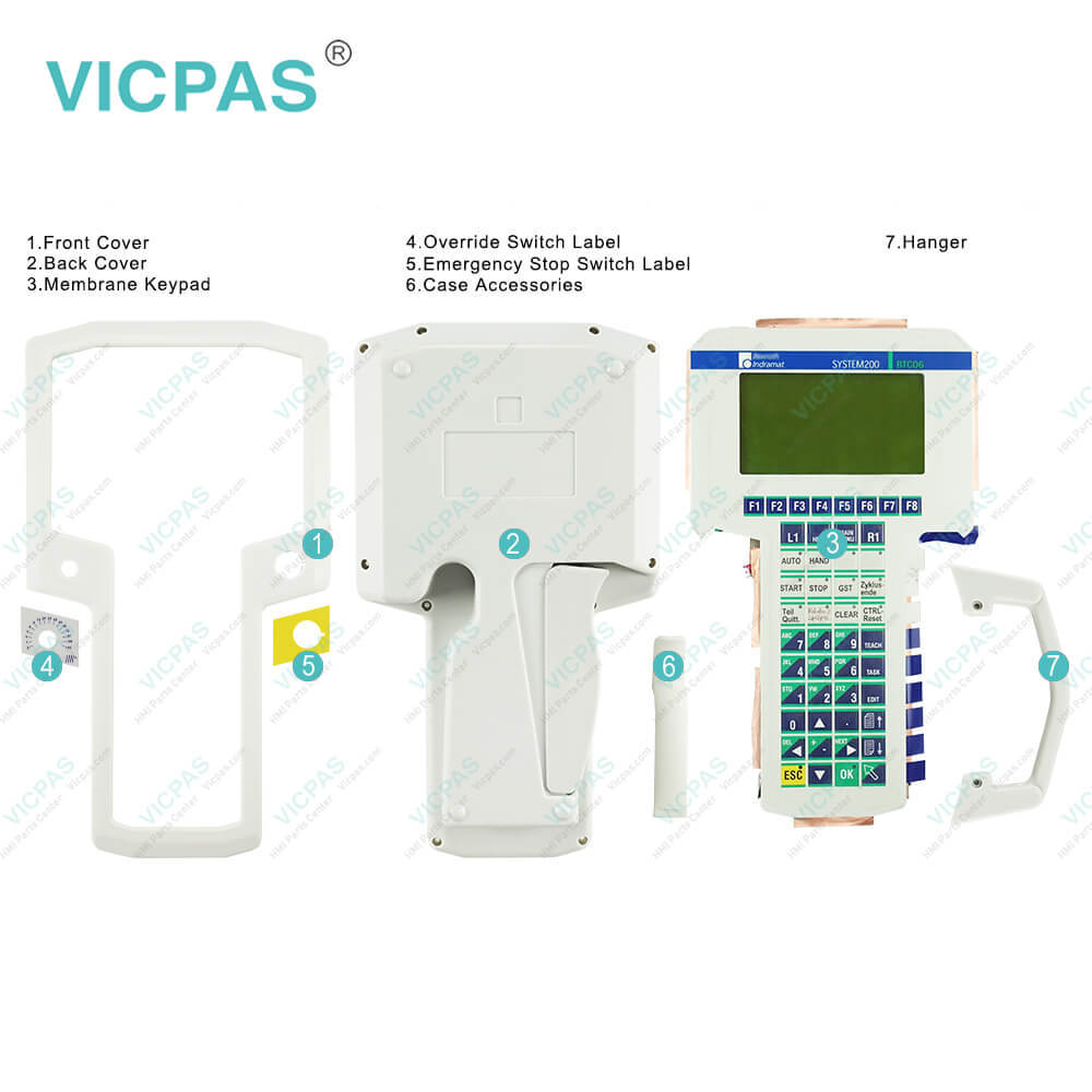 BTC06.2A-F-EN3-FW Operator Keyboard Plastic Cover Body