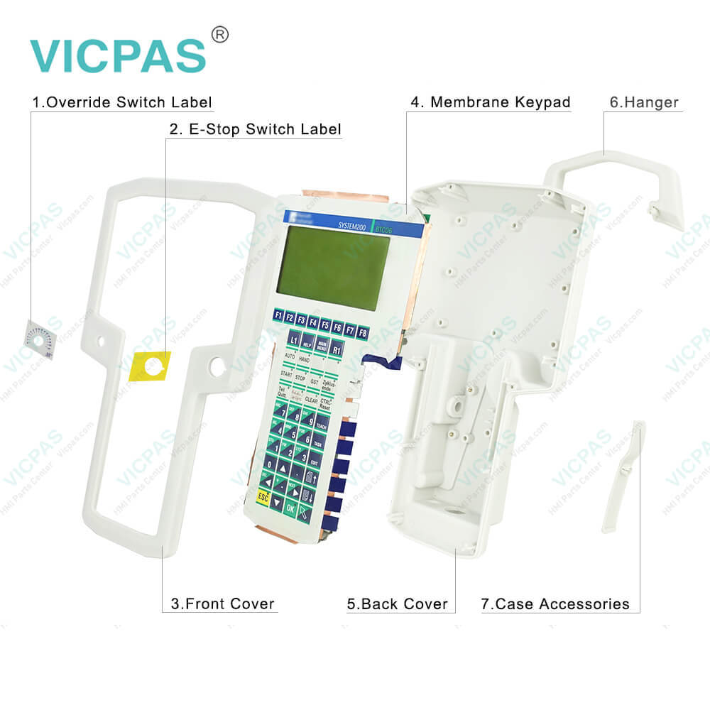 BTC06.2A-E-EH3-FW Operator Keyboard Plastic Cover Body