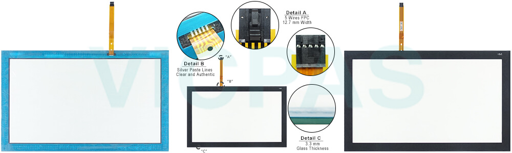 6AV7231-0FC21-2BA0 Siemens SIMATIC HMI IPC377G 22 Touch Screen Panel Protective Film Repair Replacement