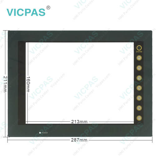 UG430H-VH1B UG430H-VH4B UG430H-VS1 Touchscreen Front Overlay HMI Case