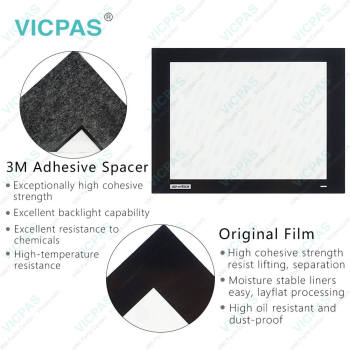 Advantech TPC-1251T-E3AE TPC-1251T-E3BE Front Overlay Touchglass Repair