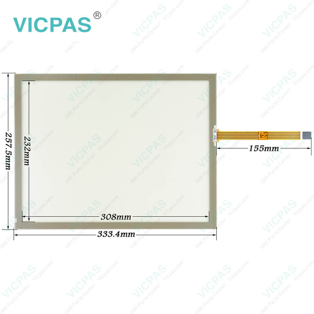 Advantech TPC-1551T-E3AE TPC-1551T-E3BE Touch Digitizer Protective Film Repair