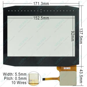 GPS Agres Isoview 36 HMI Panel Glass Replacement Repair