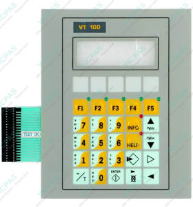 ESA Text HMI VT100 VT1001SE000 Membrane Keyboard Replacement