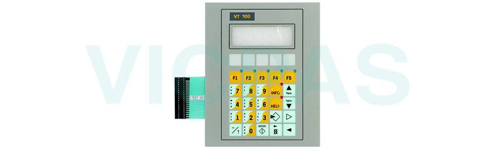 ESA TEXT HMI VT100 VT1001SP000 Membrane Keyboard Repair Replacement