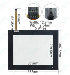 Advantech PPC-3150S-RAE Touch Screen Monitor Protective Film Repair