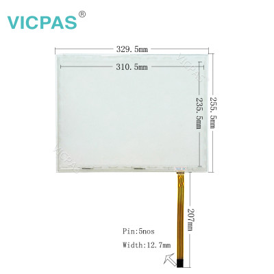 Elo Touch Systems ET1537L-7CWA-1-NPB-G Touch Digitizer Glass Repair