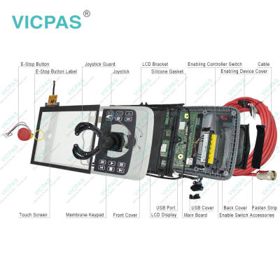 ABB 3HAC065726-001 FlexPendant DSQC3060 Parts Repair