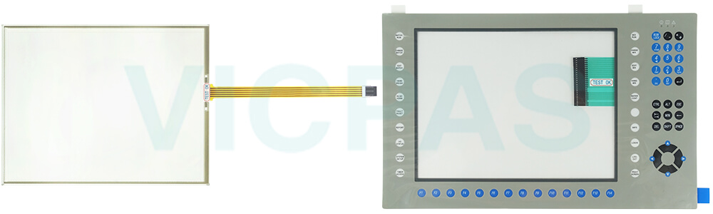 6182-AIAAA 6182-AIAAAA 6182-AIAABB Industrial Computer Touch Screen Panel Membrane Switch Keypad  LCD Display Screen Repair Replacement