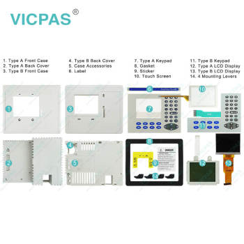 2711P-B4C5A Touch Screen Panel Membrane Keypad