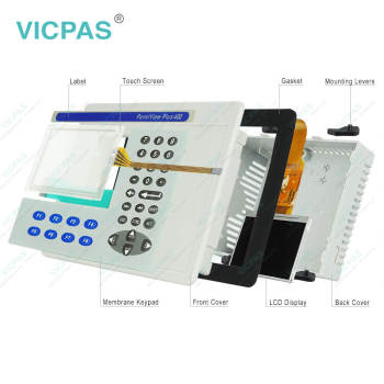 2711P-B4C3A Touch Screen Panel Membrane Keypad