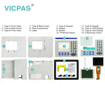 2711P-K4M5D PanelView Plus 400 Membrane Keyboard Keypad