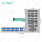 2711P-K6C20D8 PanelView Plus 6 Membrane Keyboard Keypad