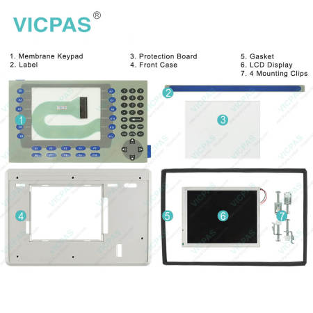 2711P-K7C4A7 PanelView Plus 700 Membrane Keypad