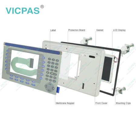 2711P-K7C15D6   PanelView Plus 700 Membrane Keypad