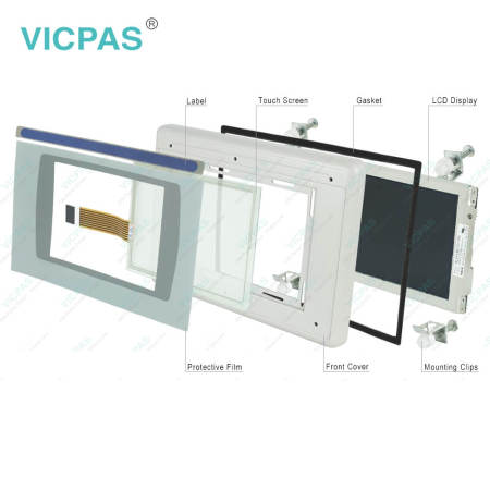 2711P-T7C1D2 Protective Film Touch Panel LCD Screen Enclosure