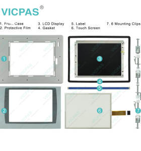 2711P-T10C4A7 Panelview Plus 1000 Touch Screen Panel