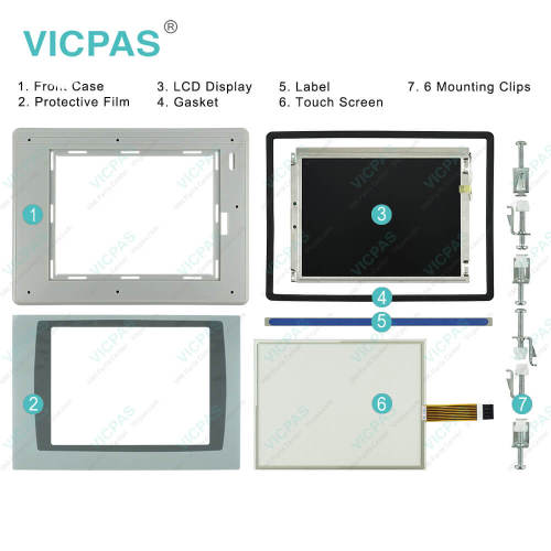 2711P-T10C6B2 HMI Touch Screen Panel Glass