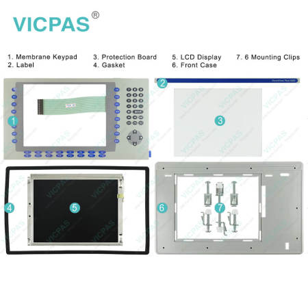 2711P-K10C15A7 Membrane Keypad Keyboard Repair