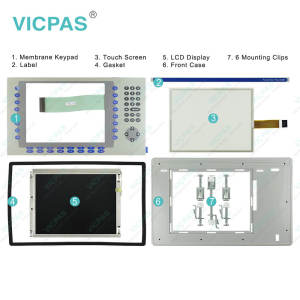 2711P-B10C4A2 Touch Screen Panel Membrane Keypad