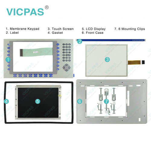 2711P-B10C15A2 Touch Screen Panel Membrane Keypad