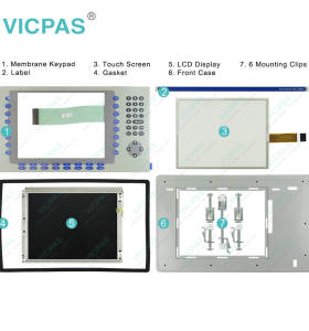 2711P-B10C15A1 Touch Screen Panel Membrane Keypad