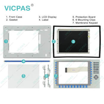 2711P-K12C6D6 Membrane Keypad Keyboard Repair