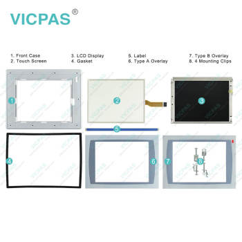 2711P-T12C4A7 Panelview Plus 1250 Touch Screen Panel