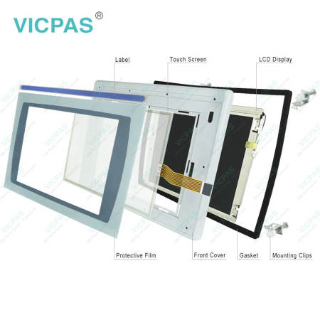 2711P-T12C4A1 Panelview Plus 1250 Touch Screen Panel