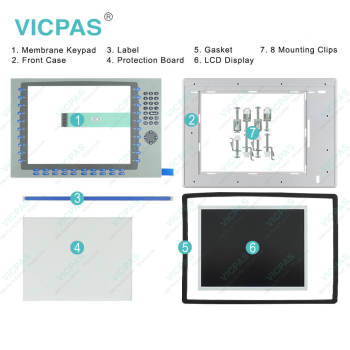 2711P-K15C15A7 Membrane Keypad Keyboard Repair