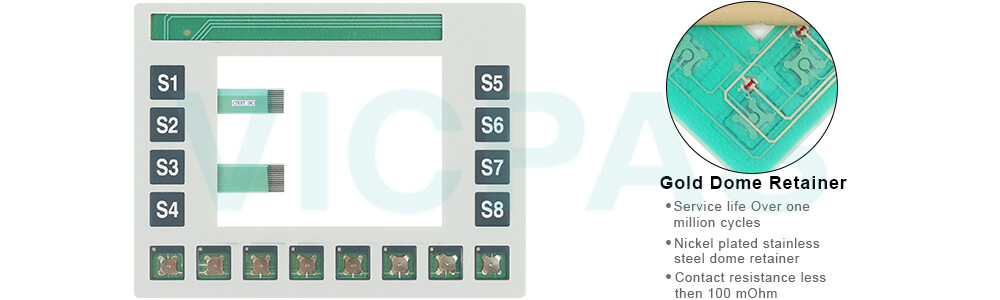 Unitronics JV-305-TA-TK-E1-L3-B3 SAT-D1-RD_2X2 Operator Panel Keypad Repair Replacement