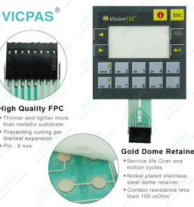 Unitronics V120-22-R6C V120-22-R34 Terminal Keypad Repair
