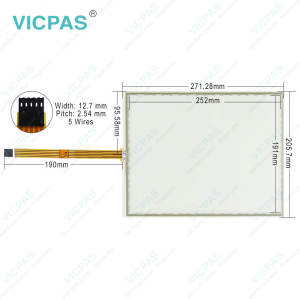 CP6201-0001-0035 LCD Screen Touch Membrane Front Overlay Repair