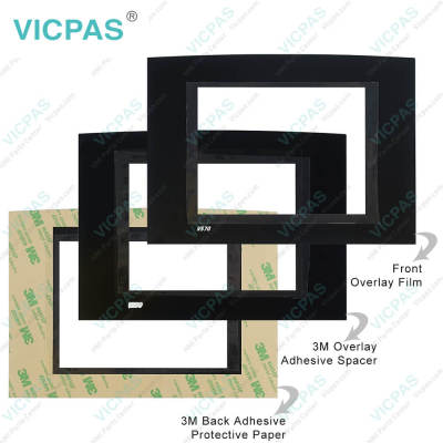 V570-57-T20B-J V570-57-T40B Front Overlay Touch Screen Glass