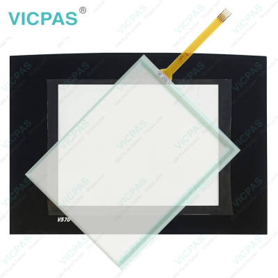 V570-57-T20B-J V570-57-T40B Front Overlay Touch Screen Glass