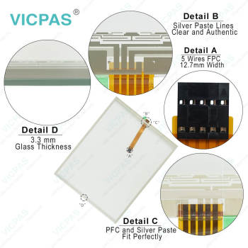B&R 5AP920.1706-K01 HMI Touch Glass