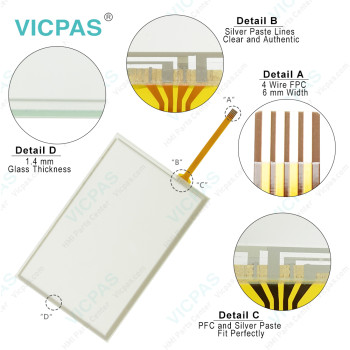 KDT-4541 Touch Screen Panel Glass Replacement