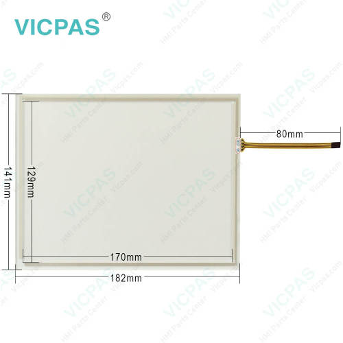 WOP-2080T-N2AE WOP-2080T-S2AE WOP-2080V-N4AE Touch Screen Panel Front Overlay