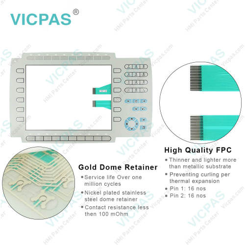 PP846A 3BSE042238R2 10.4'' Membrane Keypad Repair