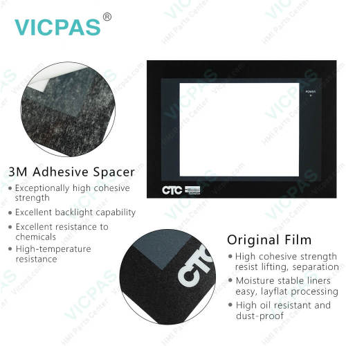 P11-314DR-C P11-314DRCI P11-314DR-N Front Overlay Touch Panel