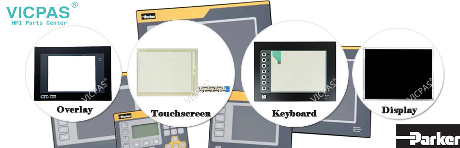 P71-4I5-F1-2A3 P71-4I5-H1-2A3 Parker P7 PowerStation Touch Screen Glass LCD Display Plastic Shell Repair Replacement